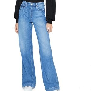 Paige Harper Super High Waist Wide Leg jeans